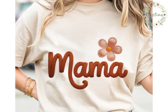 Download Mama Flower Embroidery PNG Clipart - Premium Resources