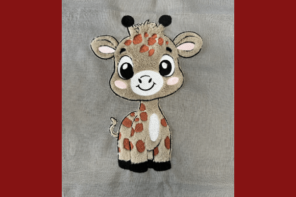 Download Cute Baby Giraffe Applique - Baby Collection